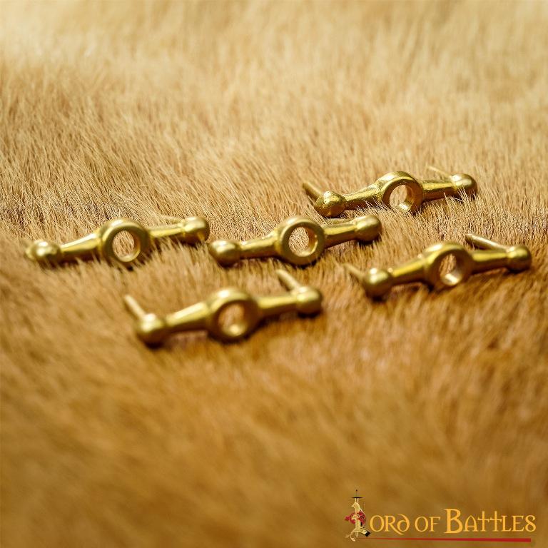 7-3-3 Conchos Pure Solid Brass
