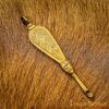 Ornate Viking Pure Solid Brass Ear Cleaner Fully Functional Accessory