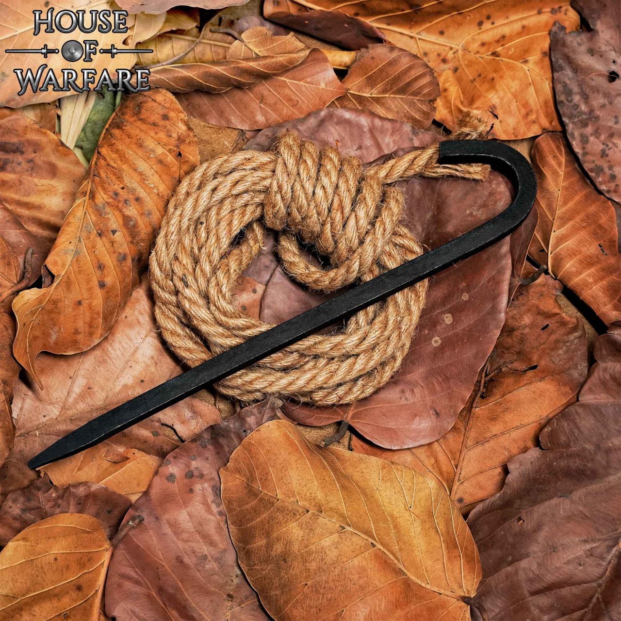 Hand Forged Medieval Tent Stake 12 inches