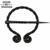 Hand Forged Historical “The Twirled” Fibula / Cloak Pin