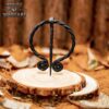 Hand Forged Historical “The Twirled” Fibula / Cloak Pin