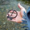 Hand Forged Historical “The Twirled” Fibula / Cloak Pin