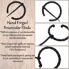 Hand Forged Penannular Fibula