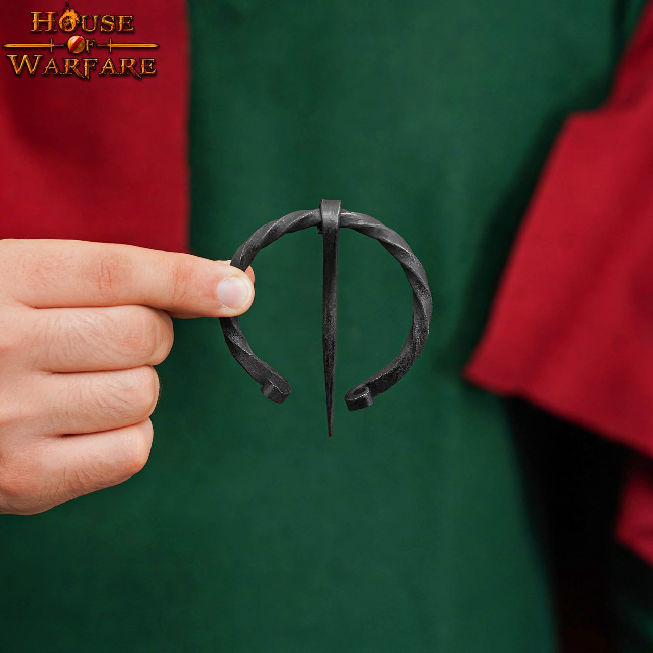 Hand Forged Penannular Fibula