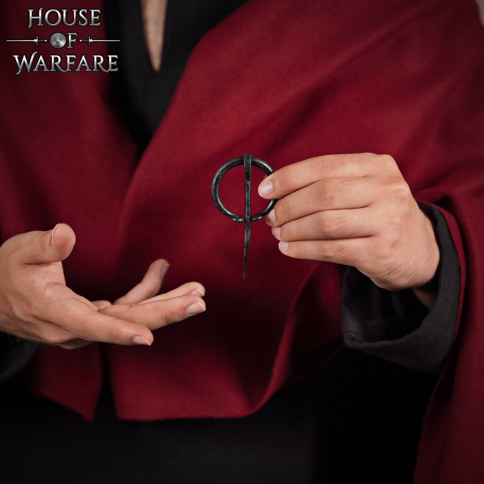 Hand Forged Penannular Brooch / Fibula