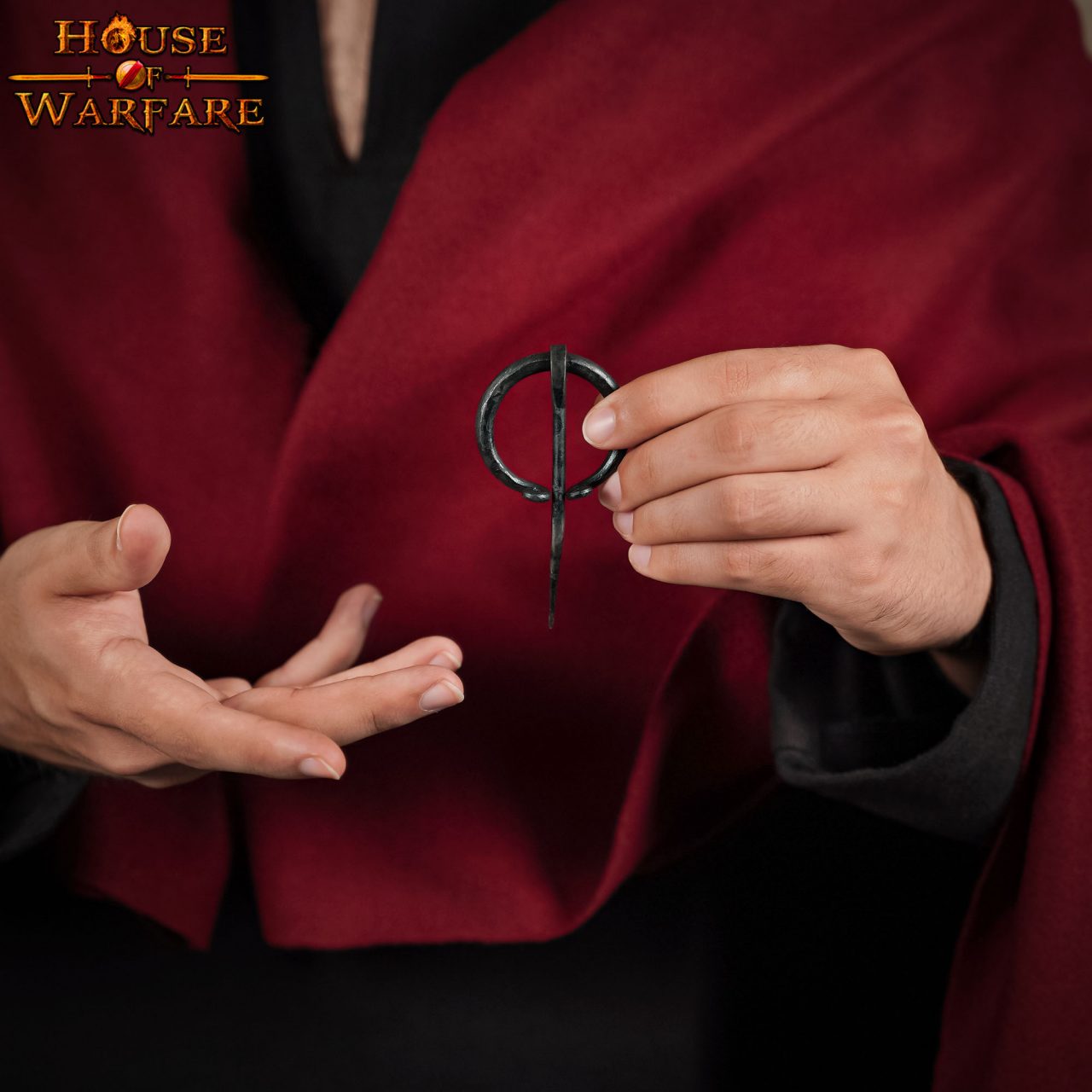 Hand Forged Penannular Brooch / Fibula