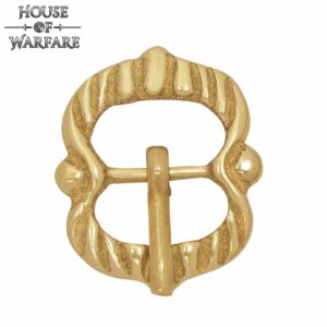 Medieval Solid Bras Small Brass Buckle for Small Armour Leather Straps