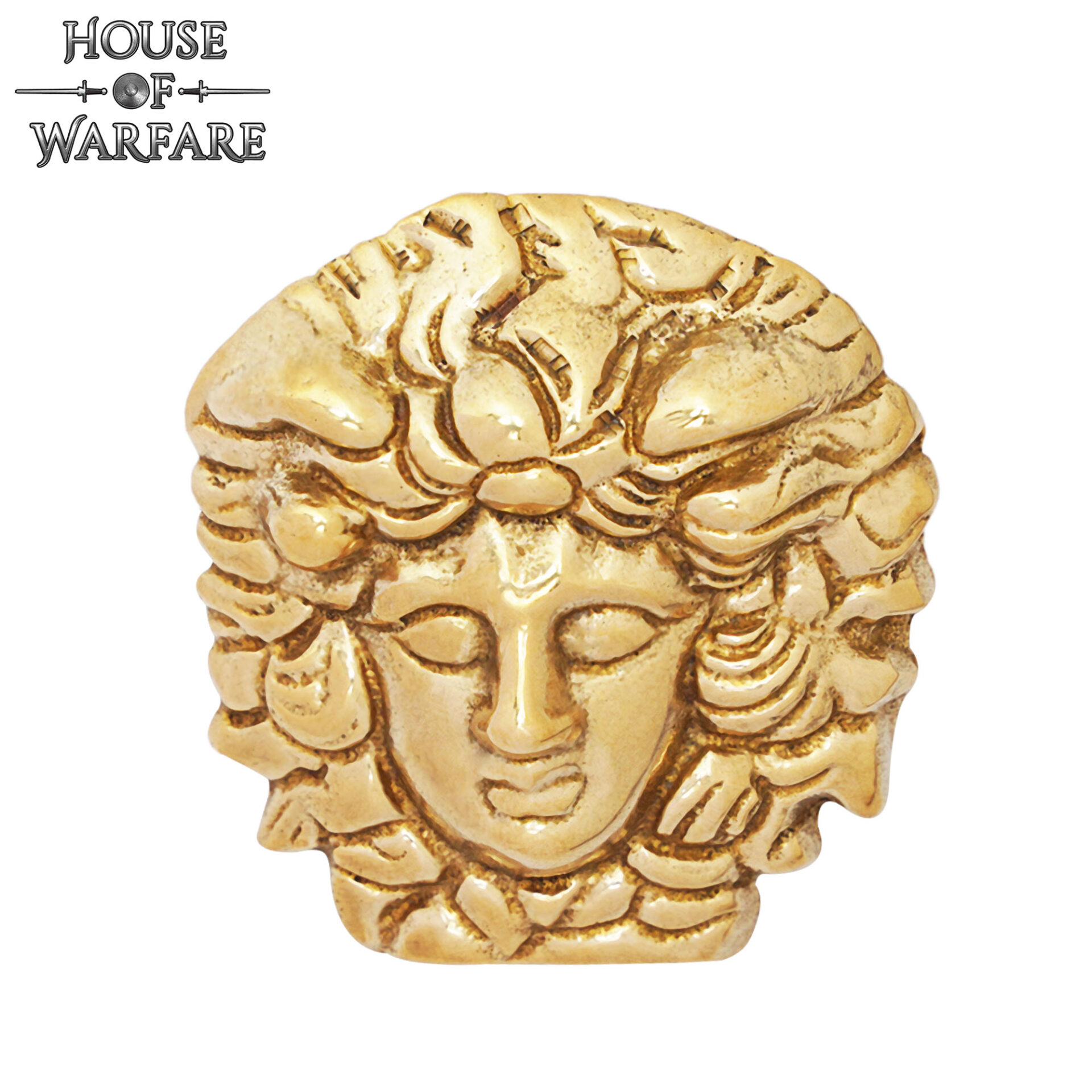 700796_1-1 Brass Medusa Adornment