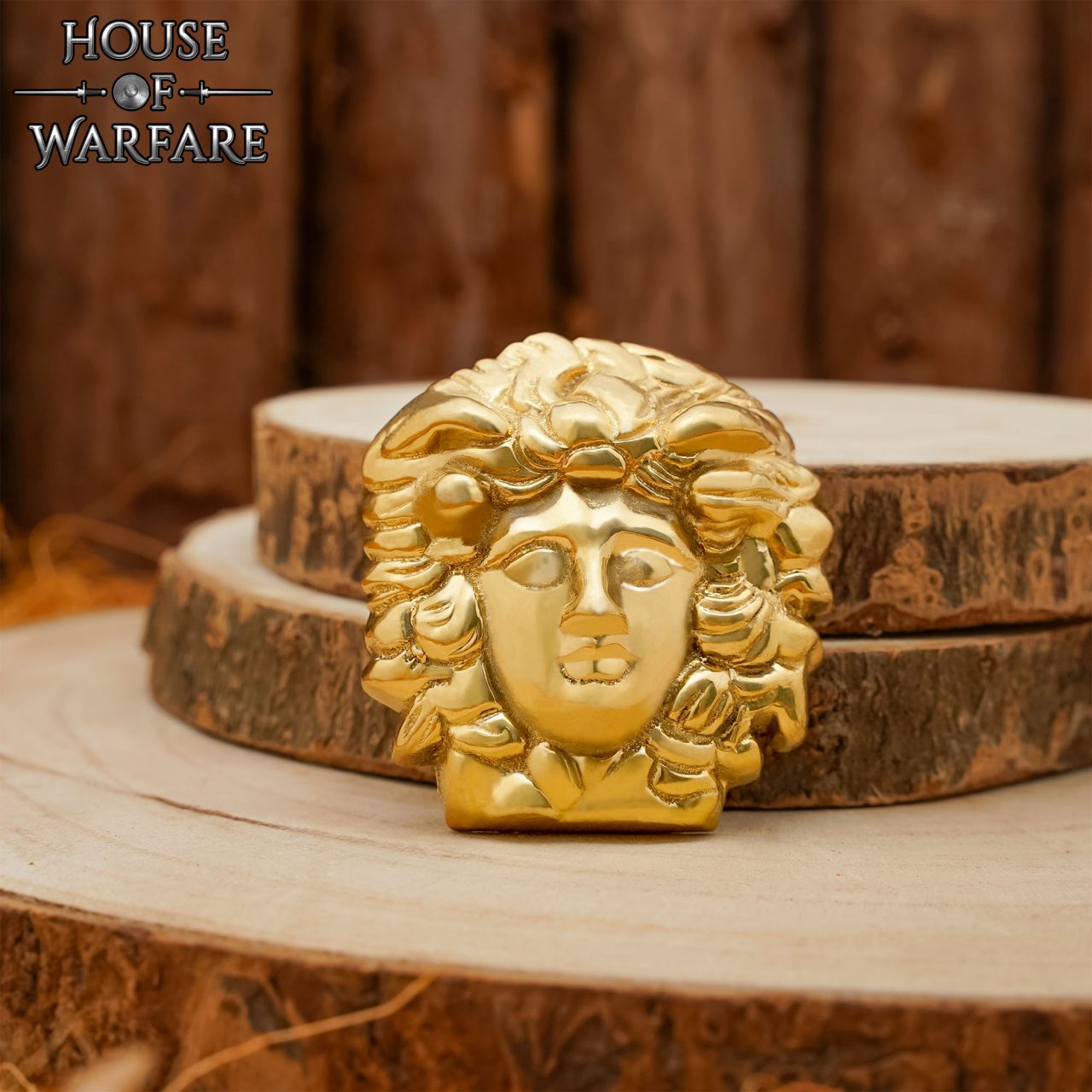 700796_3 Brass Medusa Adornment