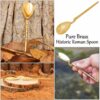 Pure Brass Historic Roman Spoon