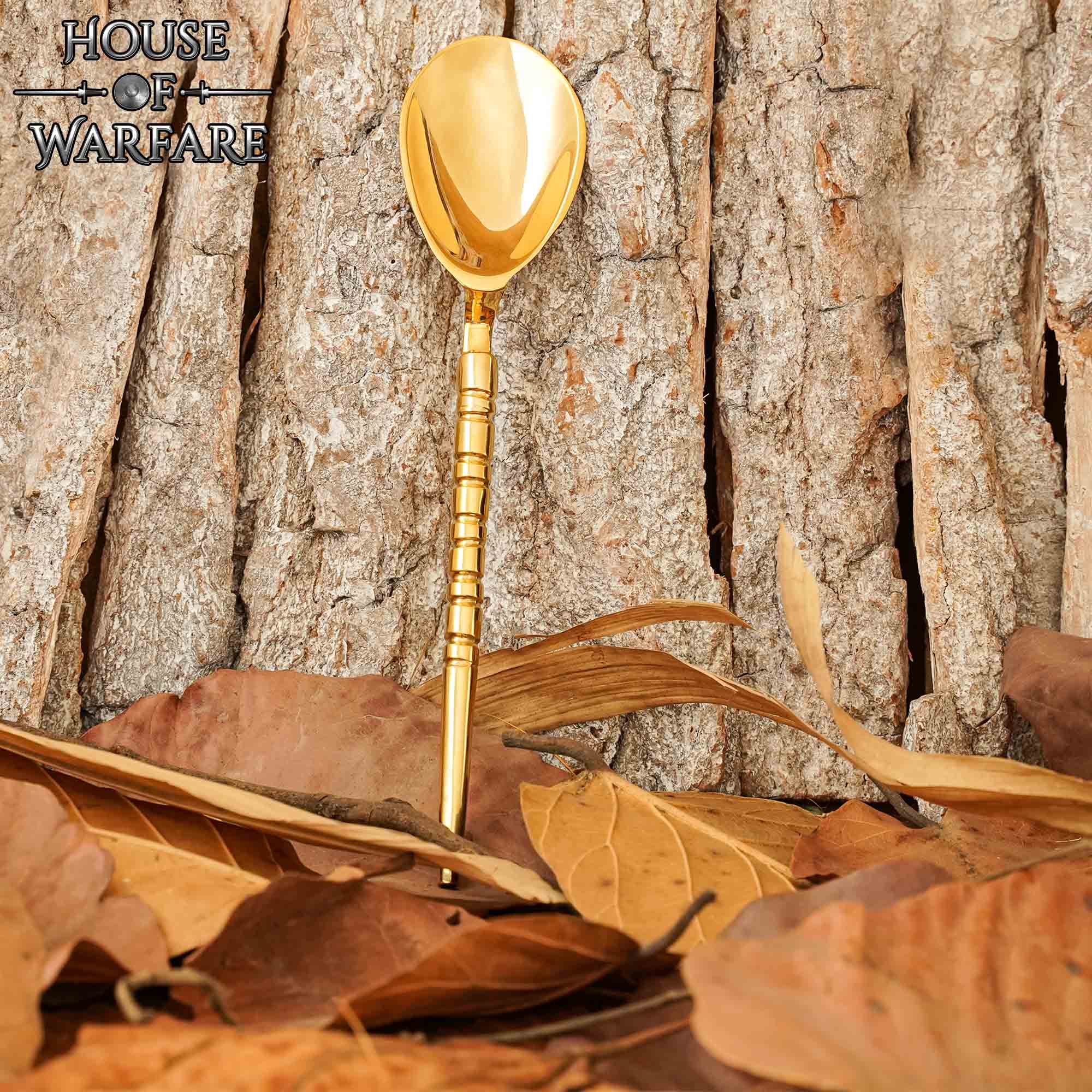 Pure Brass Historic Roman Spoon