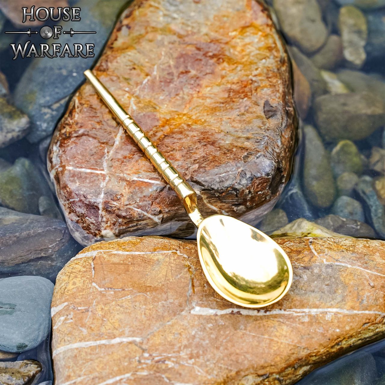 Pure Brass Historic Roman Spoon