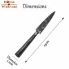 Hand Forged Germanic Javelin Spear Head