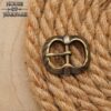 Antique Brass Small Belt Buckle