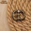 Antique Brass Small Belt Buckle