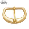 Simple Brass Belt Buckle
