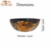 701258_2 Genuine Horn Bowl for Medieval Vintage Feasts