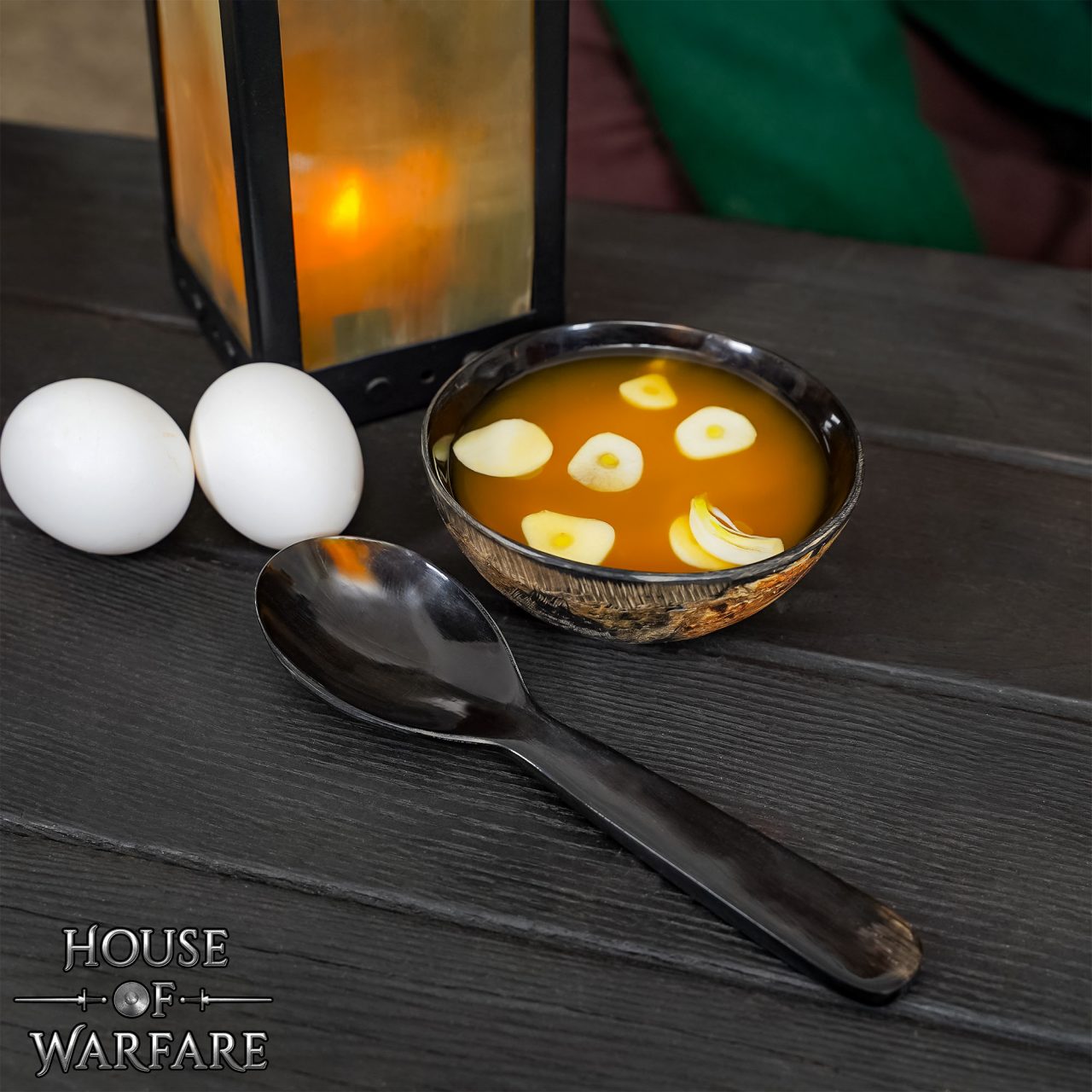 701258_5-1 Genuine Horn Bowl for Medieval Vintage Feasts