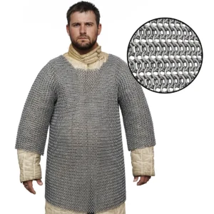 Aluminium chainmail shirt