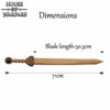 Handcrafted Genuine Wooden Roman Gladius Sword