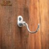 Hand Forged Iron Wall Hook with Screw