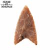 Historical Flint Stone Hunting Arrowhead with Double Tapered Ends 5cm