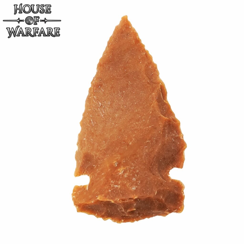 Historical Flint Stone Neolithic Arrowhead 6.6cm