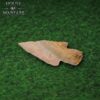 Small Stone Stemmed Arrowhead in Brown Flint 6cm