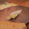 Small Stone Stemmed Arrowhead in Brown Flint 6cm