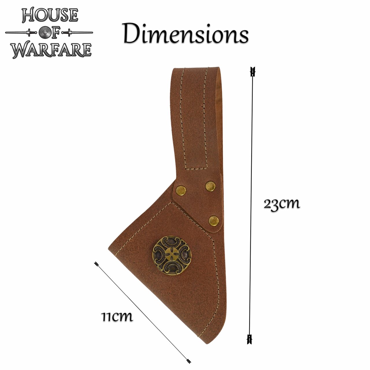 Medieval Leather Sword Frog