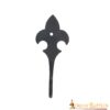 Fleur de Lis Hand Forged Vintage Wall Hook