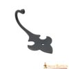 Fleur de Lis Hand Forged Vintage Wall Hook