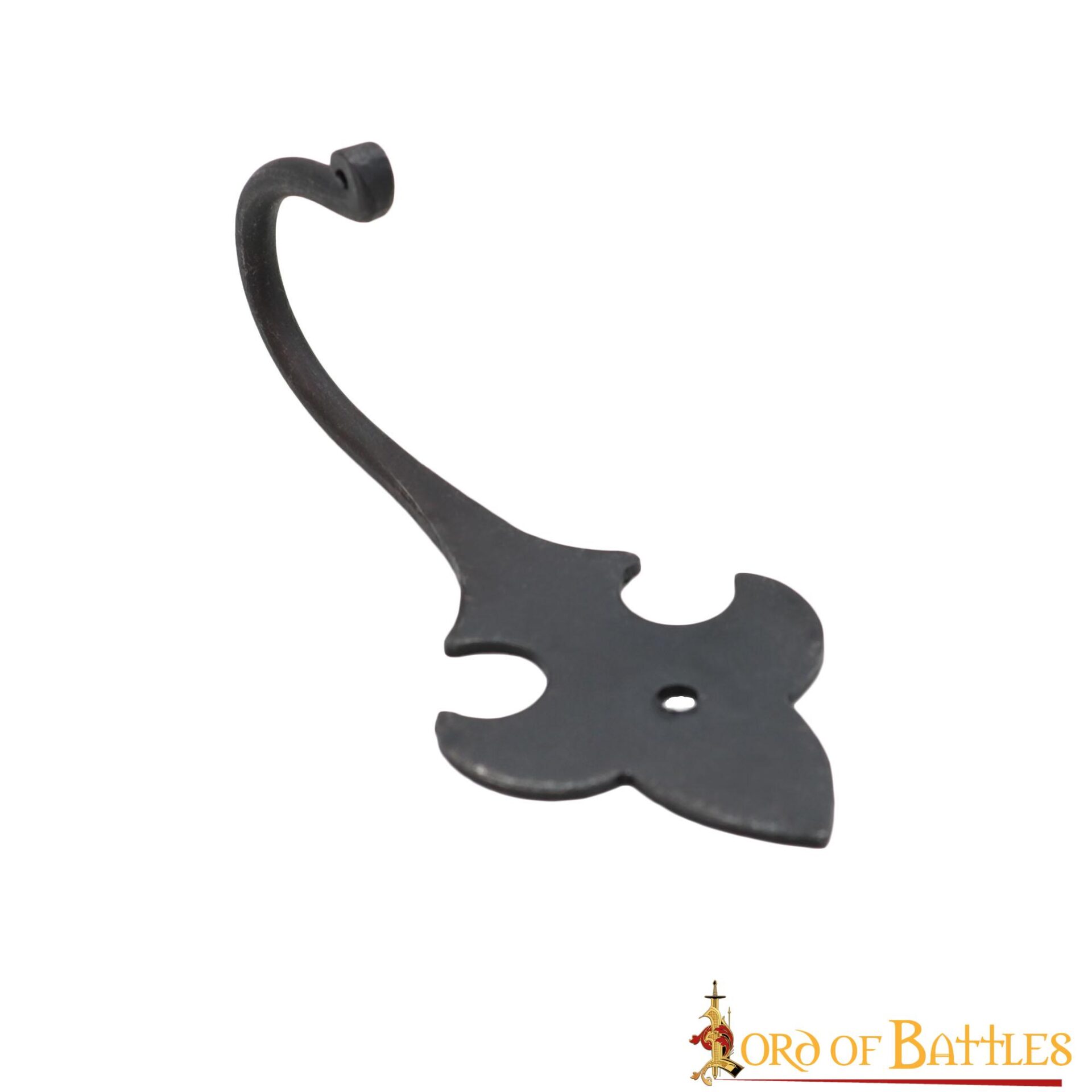 Fleur de Lis Hand Forged Vintage Wall Hook