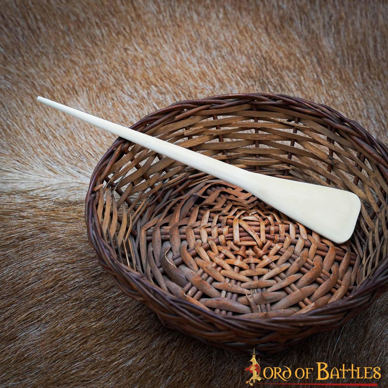 8806_4 Genuine Bone Roman Stylus