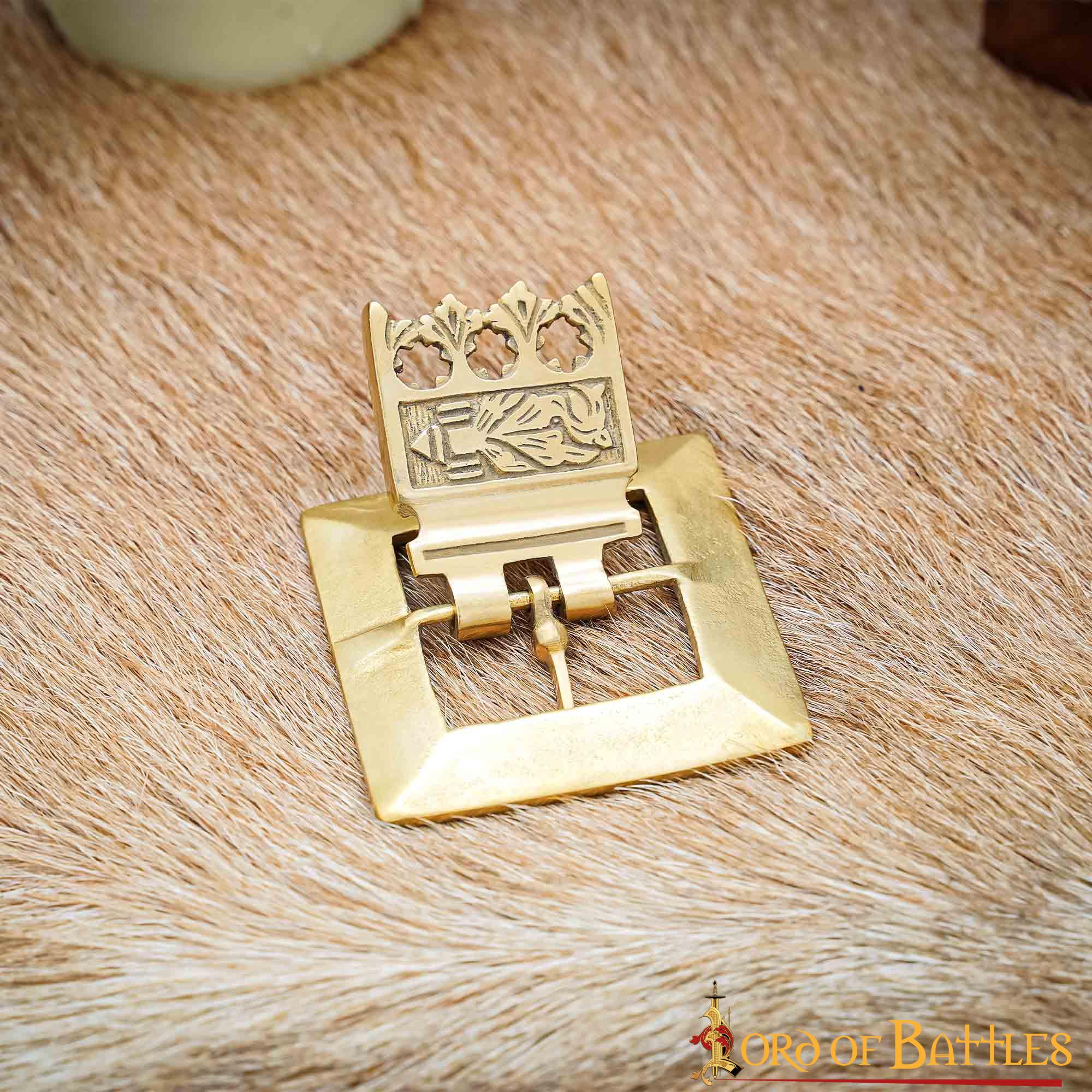 8918_5 Brass Buckle