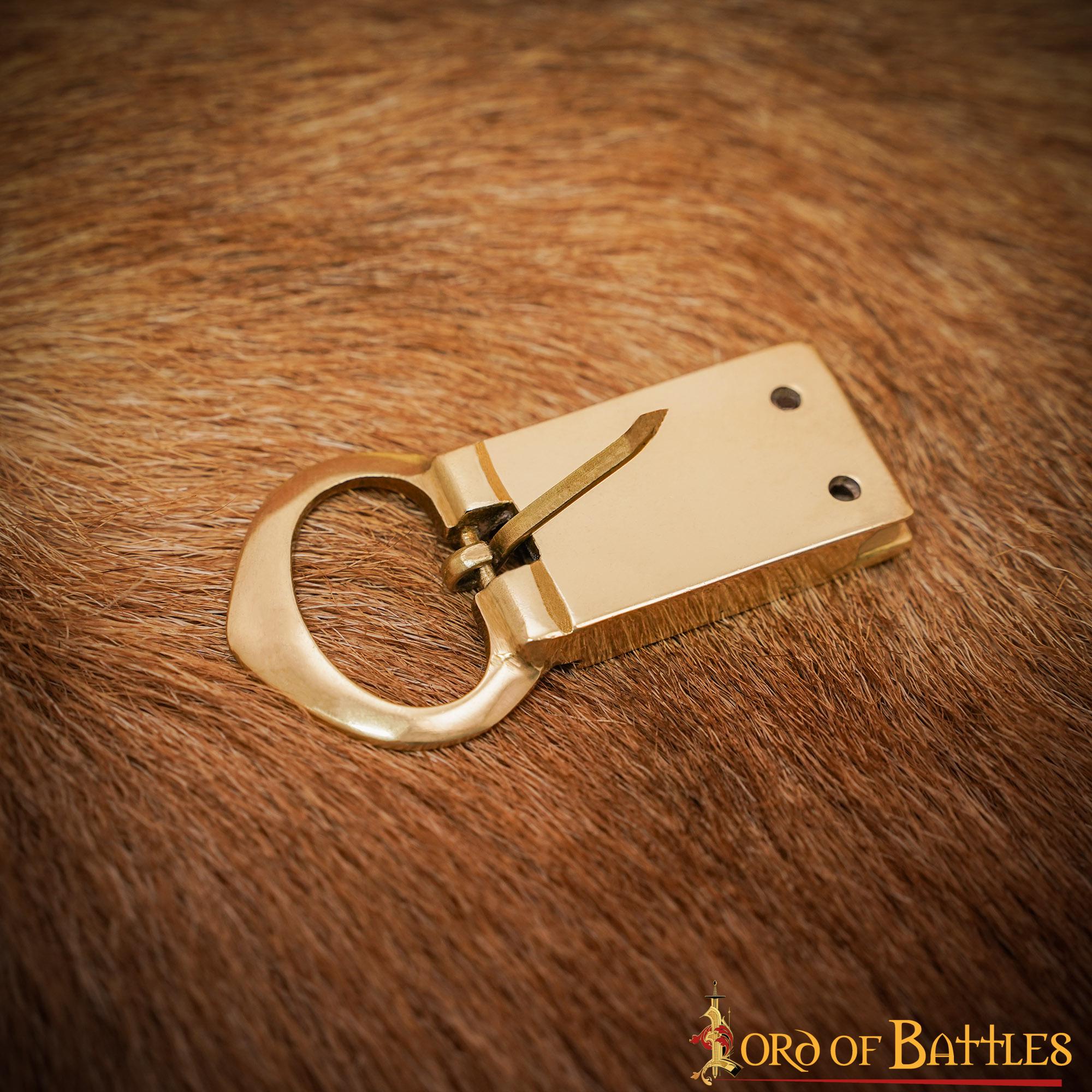 8935_4 Solid Brass Belt Buckle