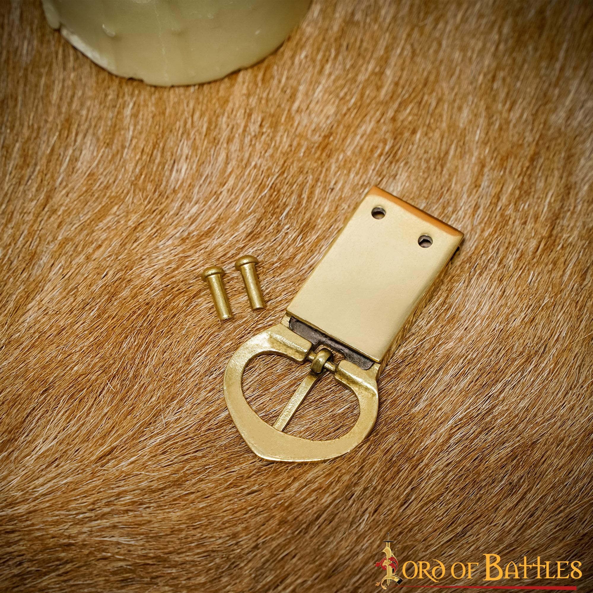 8935_6 Solid Brass Belt Buckle