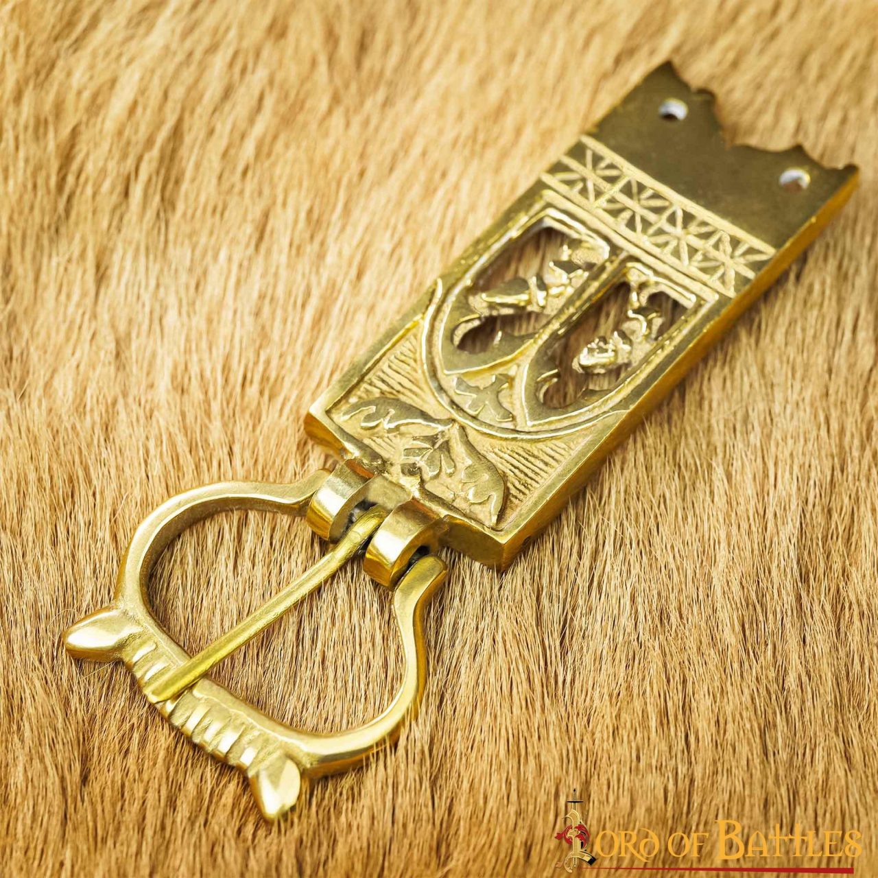 8937_-6 Brass Belt Buckle