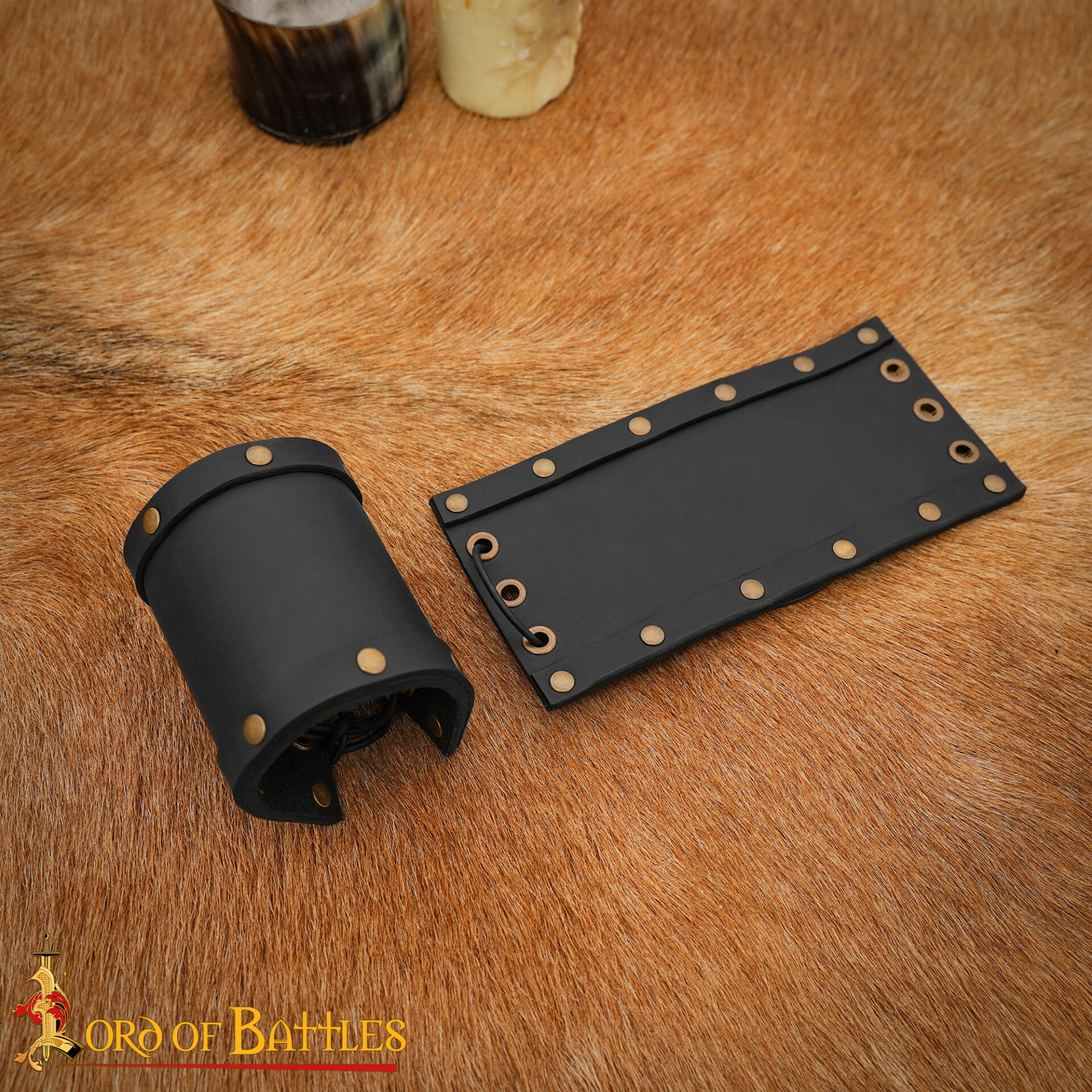 Genuine Leather Bracers-25262 5 Pirate of the Seven Seas Genuine Leather Bracers – Discontinued