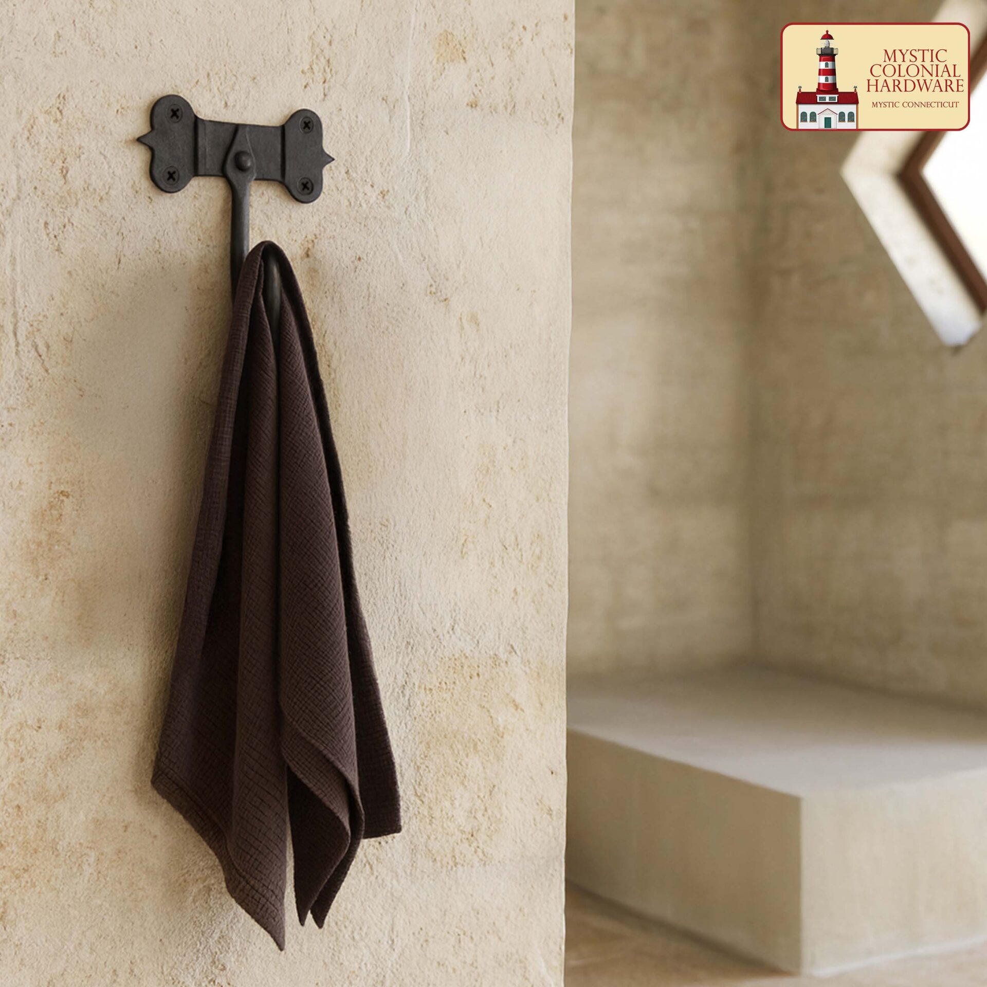 Heavy Duty Cast Iron Wall Hook - 500242OB 1 Wall Hook