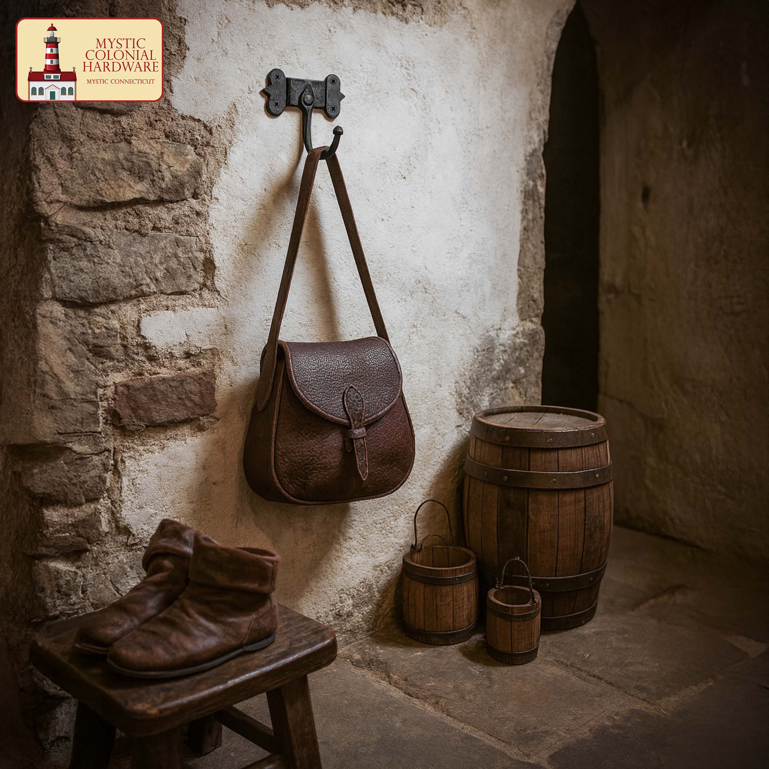 Heavy Duty Cast Iron Wall Hook - 500242OB 4 Wall Hook