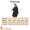 26408BK Medieval Lady Gambeson