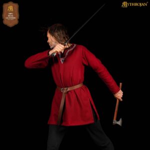 Mythrojan O Ring Medieval Leather Viking Belt