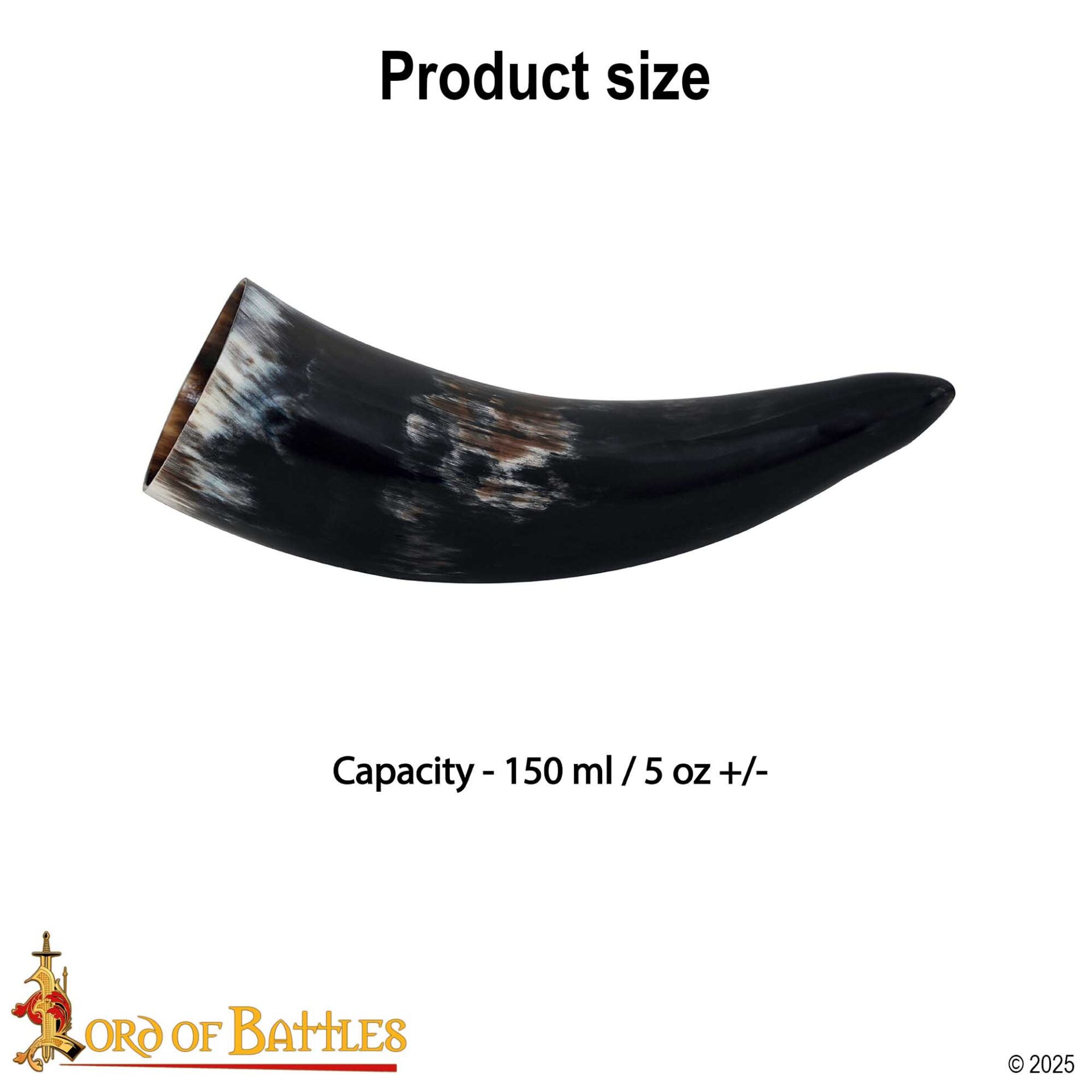 Medieval Viking Drinking Horns - 26409-4Pcs- 150ml 2