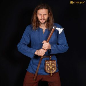 Sigrid Viking Tunic, Linen Short Medieval Tunic - 301086BL 4 Short Medieval Tunic