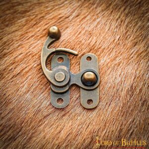 Antique Brass Large Hasp Latch Set of 3