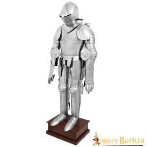 Late Medieval Italian Full Suit of Steel Armour 18 gauge