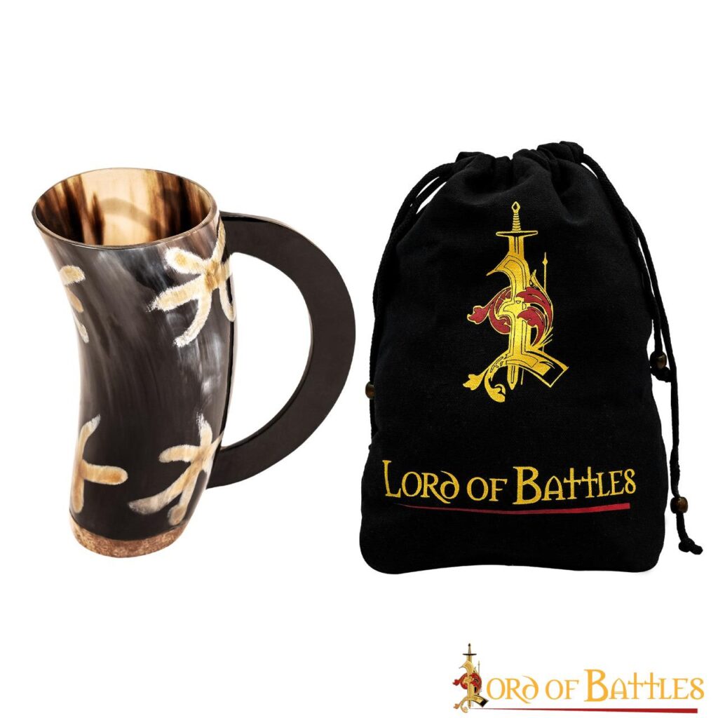 Medieval Viking Drinking Horn Beer Mug Handcrafted Genuine Ox Horn – Discountinued