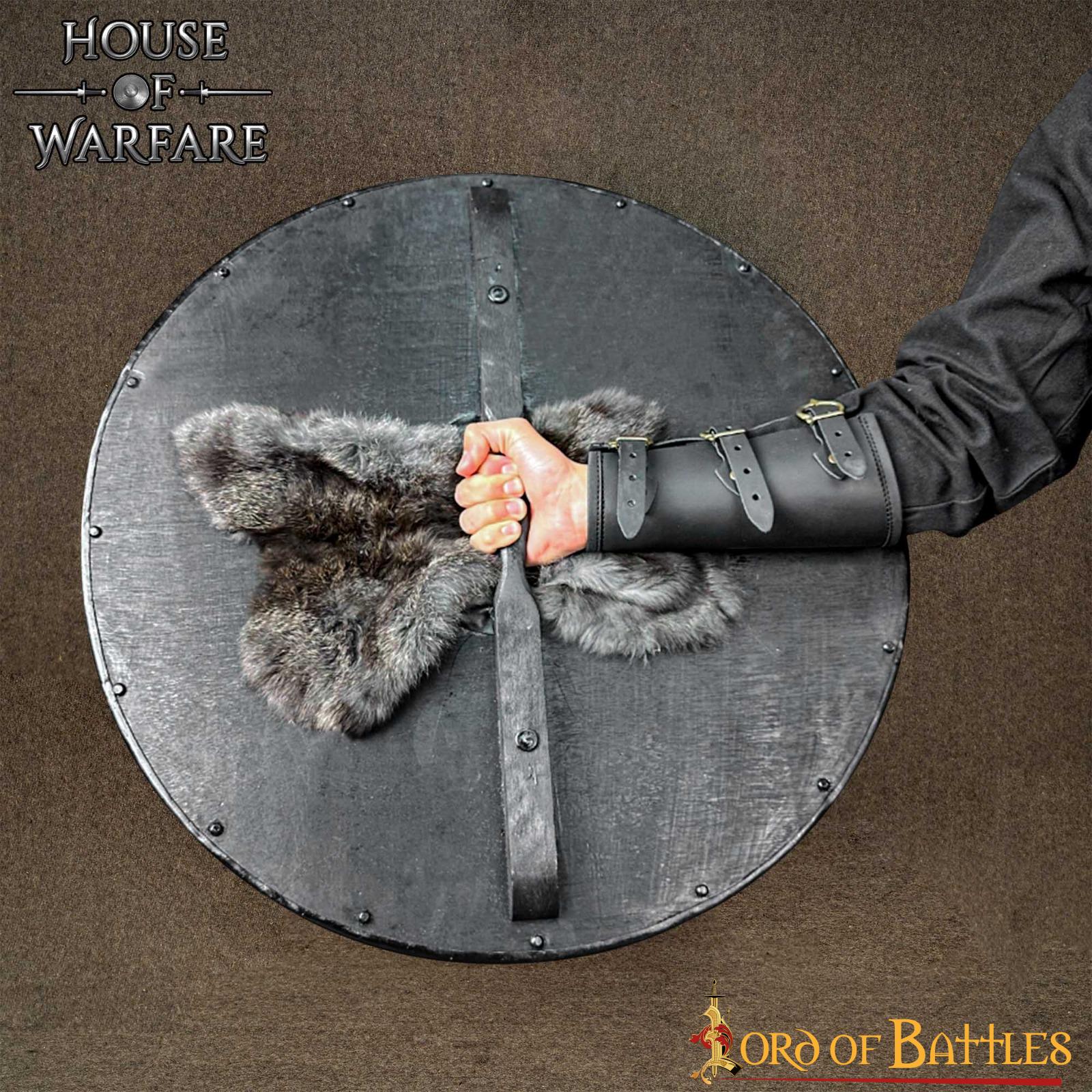 Natural Colour Rabbit Fur for LARP Cosplay Fantasy Costumes, Medium