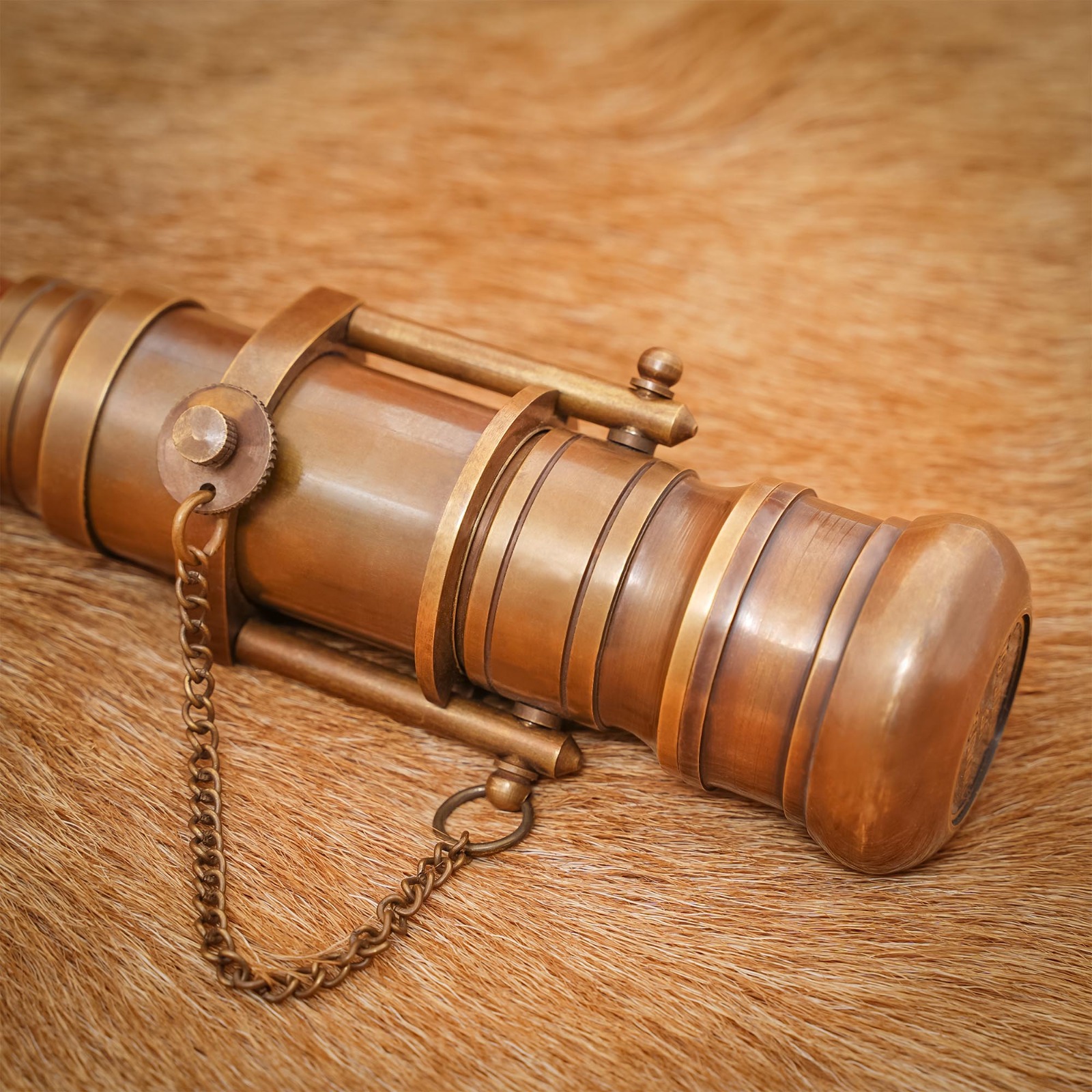 Spyglass Walking Cane with Hidden Telescope Handle